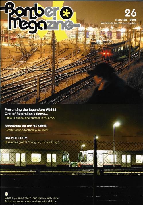 Bomber graffiti magazine, 26 New!, Boeken, Kunst en Cultuur | Fotografie en Design, Nieuw, Fotografen, Verzenden