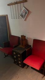 Bioscoopstoelen vintage, Ophalen, Zo goed als nieuw, Eenpersoons, Minder dan 150 cm