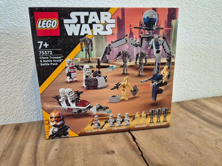 Lego Star Wars 75372 Clone Trooper& Battle Droid Battle Pack, Kinderen en Baby's, Speelgoed | Duplo en Lego, Nieuw, Lego, Complete set