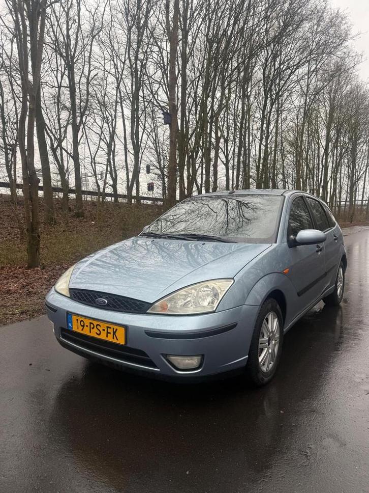 Ford Focus 1.6-16V Futura, 4-deurs, Airco! Nwe APK!, Auto's, Ford, Bedrijf, Te koop, Focus, ABS, Airbags, Airconditioning, Boordcomputer