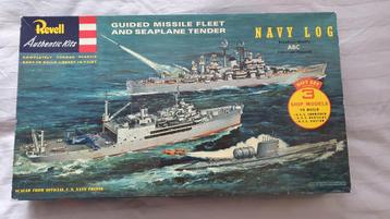 Revell 1/483 guided missile fleet and seaplane tender beschikbaar voor biedingen
