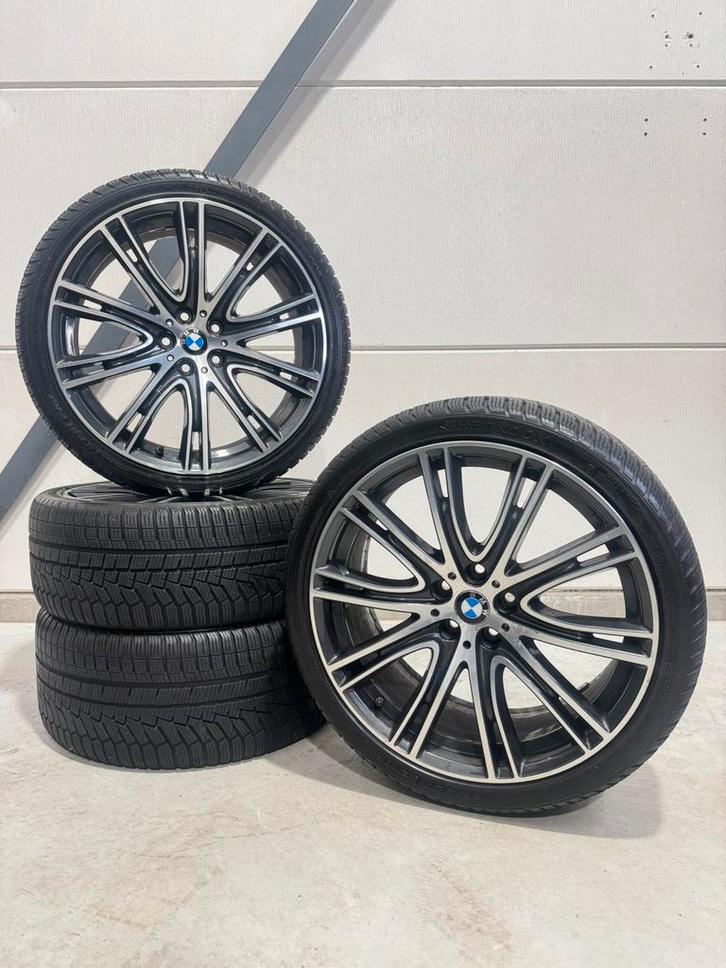 20 INCH BMW  STYLING 759i ORIGINEEL 5 SERIE G30 G31 WINTER, Auto-onderdelen, Banden en Velgen, Banden en Velgen, Winterbanden