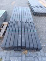 Gecoate betonpalen antraciet 10x10x280 cm, Ophalen, Nieuw, 250 cm of meer, Palen