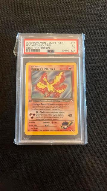 Rocket's Moltres ( 1st ED ) - Pokemon beschikbaar voor biedingen