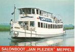 Meppel- -Salonboot "Jan Plezier"., Verzenden, 1960 tot 1980, Gelopen, Drenthe