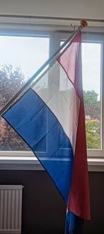 Vlag  met Houten Stok, Ophalen, Gebruikt