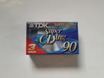 3x TDK Super CDing 90 min cassettebandjes – nieuw geseald, 2 t/m 25 bandjes, Overige genres, Ophalen of Verzenden, Nieuw in verpakking