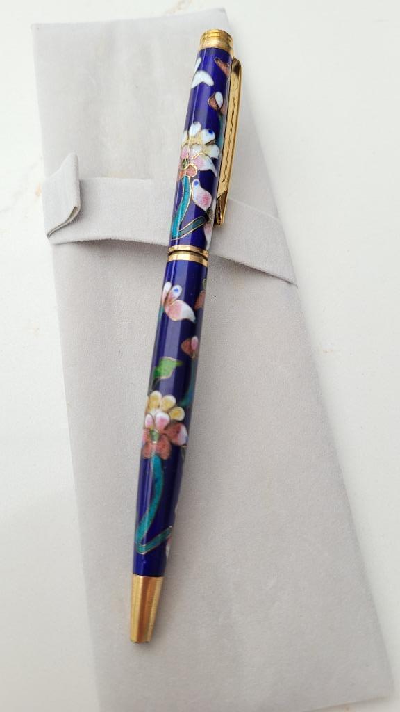 OUDE BALPEN IN CLOISSONE, Verzamelen, Pennenverzamelingen, Gebruikt, Balpen, Overige merken, Ophalen of Verzenden
