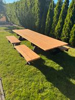 Grote Picknicktafel, Ophalen of Verzenden, Zo goed als nieuw, Rechthoekig