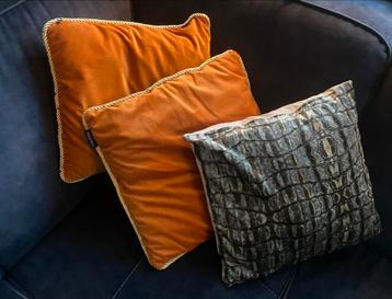 2x Sierkussen Slangenprint beschikbaar voor biedingen