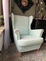 Oorfauteuil groen van Ikea, Huis en Inrichting, Fauteuils, Ophalen, Gebruikt, Minder dan 75 cm, 75 tot 100 cm