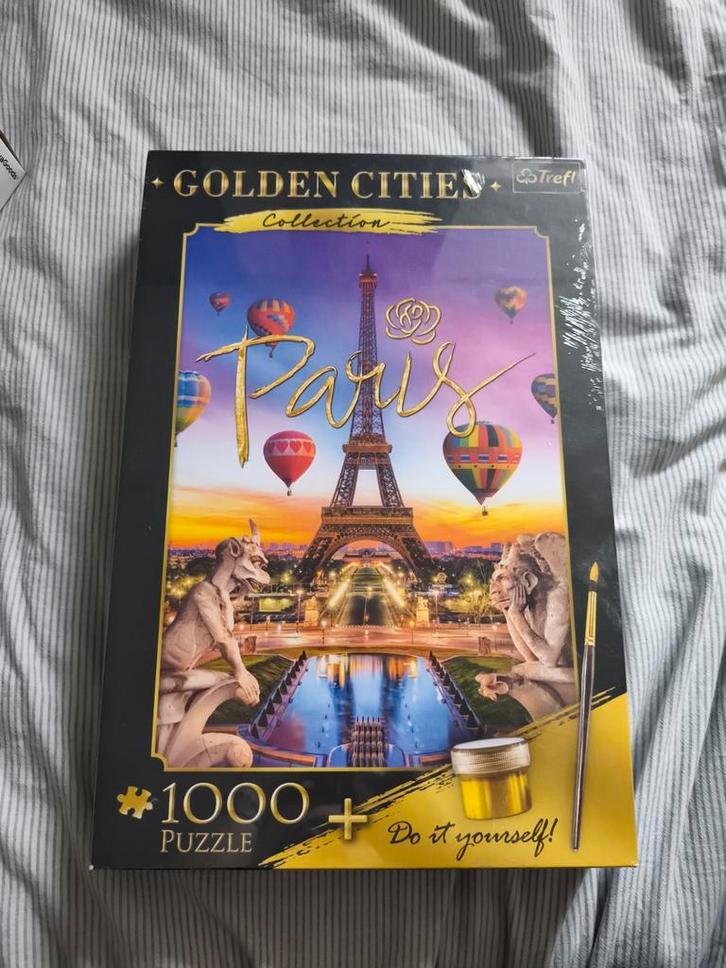 Nieuwe Trefl Puzzel Parijs 1000 Stukjes, Hobby en Vrije tijd, Denksport en Puzzels, Nieuw, Legpuzzel, 500 t/m 1500 stukjes, Ophalen