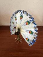 Antieke glazen Pauw - Lauscha Germany, Diversen, Kerst, Ophalen of Verzenden, Gebruikt