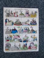 antieke Franse poster., Ophalen of Verzenden