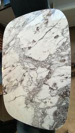 Leolux Eettafel Keramisch Blad 140x90 RVS Poten, Huis en Inrichting, Ophalen, Overige materialen, 100 tot 150 cm, 50 tot 100 cm