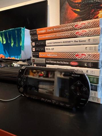 PSP met 11 games - Klassiekers! beschikbaar voor biedingen