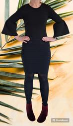 Prachtige zwarte jurk van Ted Baker maat 3 = M twv €239,99, Kleding | Dames, Ted Baker, Maat 38/40 (M), Ophalen of Verzenden, Zo goed als nieuw