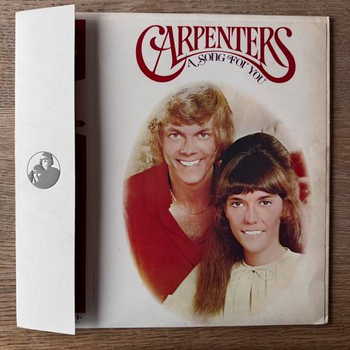 The Carpenters A Song For You LP Vinyl Japan 1972 Pop, Cd's en Dvd's, Vinyl | Country en Western, Gebruikt, 12 inch, Ophalen of Verzenden