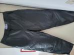 Zgan leren broek, Maat 38/40 (M), Zwart, Ophalen of Verzenden, Zo goed als nieuw