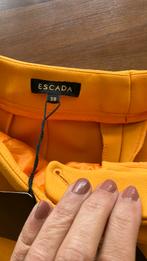 Escada nieuwe pantalon geel 38, Maat 38/40 (M), Geel, Nieuw, Escada