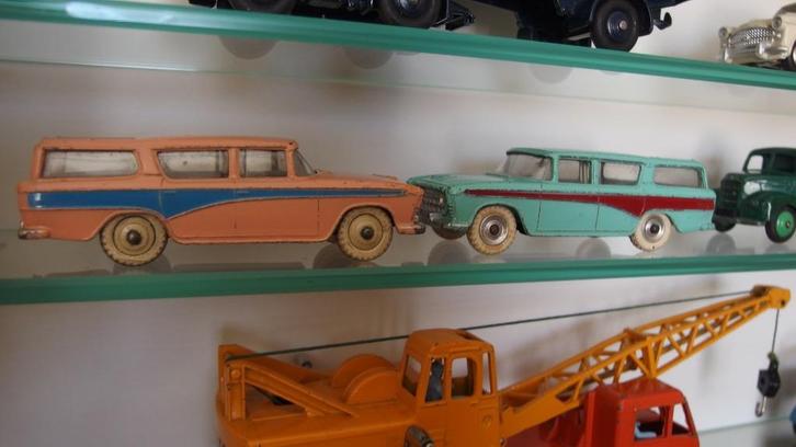 2 Onbespeelde Dinky Toys two-tone Ramblers nr. 173,, Hobby en Vrije tijd, Modelauto's | 1:43, Zo goed als nieuw, Auto, Dinky Toys