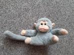 Blauw/grijs knuffel aapje, Ophalen of Verzenden, Zo goed als nieuw, Overige typen