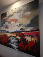 HANDGEMAAKTE SCHILDERIJ VAN GALERIE LEON THEUNISSEN FOR ART, Oorspronkelijke maker, Ophalen of Verzenden, Zo goed als nieuw, Schilderij