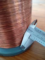 Grote rol koperdraad, spoel met 5kg 0,2mm rood koper draad., Hobby en Vrije tijd, Ophalen of Verzenden, Nieuw