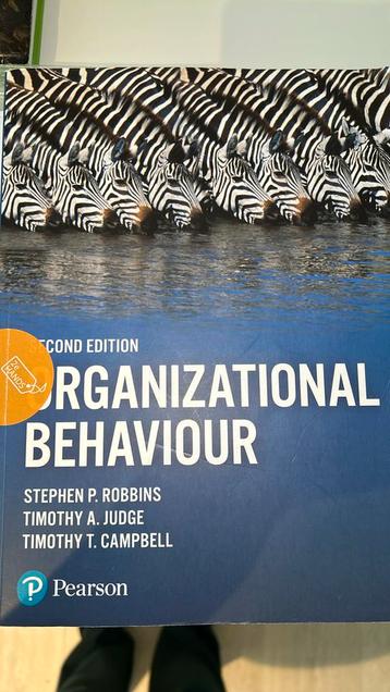 Organizational behaviour 