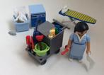 playmobil 5271 schoonmaakster, Kinderen en Baby's, Speelgoed | Playmobil, Complete set, Gebruikt, Ophalen of Verzenden