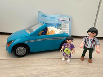 Playmobil 70285 - Compleet! Vader met dochter in cabrio beschikbaar voor biedingen
