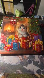 Kat met cadeautjes diamond painting, Ophalen, Nieuw, Knutselwerk