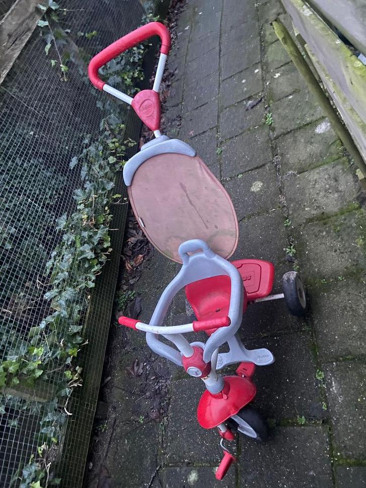 Driewieler fietsje, Fietsen en Brommers, Fietsen | Driewielers, Gebruikt, Duwstang, Ophalen