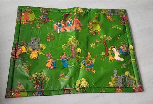 Boxkleed robin hood vintage retro jaren 70, Kinderen en Baby's, Boxen, Gebruikt, Rechthoekig, Boxkleed, Ophalen of Verzenden