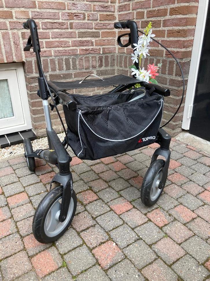 Rollator Tupro Olympos, Diversen, Rollators, Zo goed als nieuw, Lichtgewicht, Opvouwbaar, Ophalen