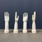Oude wit porseleinen handschoenenmallen decoratie mal hand, Ophalen of Verzenden