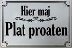 verschillende metalen borden, Ophalen of Verzenden, Nieuw