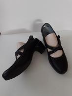 Zwart leren Wolky sandalen 41 met uitneembare zool, Wolky, Zwart, Zo goed als nieuw, Sandalen of Muiltjes