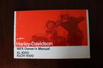 Harley Davidson XL1000 XLCH1000 1975  owner's manual, Ophalen of Verzenden, Harley-Davidson of Buell