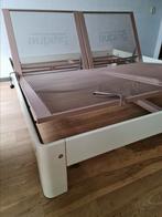 Auping Auronde 180x200. Gebruikt als logeerbed. Prima staat., Huis en Inrichting, Slaapkamer | Bedden, Ophalen, Wit, Tweepersoons