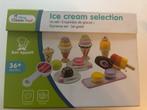 Houten IJsjes Set - New Classic Toys, Ophalen of Verzenden, Zo goed als nieuw, Jongen of Meisje