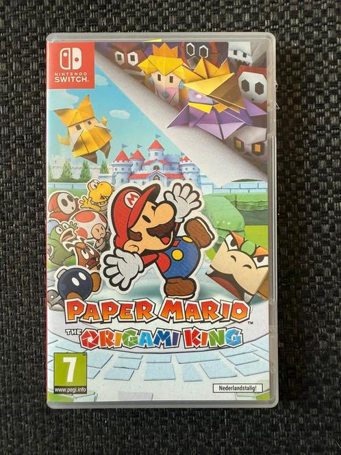 Paper Mario: The Origami King, Spelcomputers en Games, Games | Nintendo Switch, Zo goed als nieuw, Overige genres, 1 speler, Vanaf 3 jaar