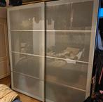 Pax schuifdeuren glas, inclusief rails - GRATIS, Ophalen, Gebruikt, 200 cm of meer, Glas