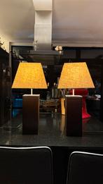 Set van 2 Stijlvolle Lampen, Huis en Inrichting, Ophalen of Verzenden, Zo goed als nieuw, Stof, Minder dan 50 cm