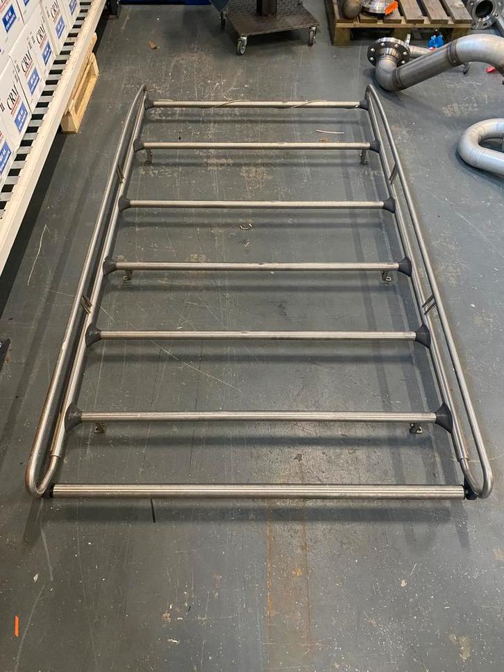 Rvs imperiaal / dakrek / dakdrager, Auto diversen, Dakdragers, Zo goed als nieuw, Ophalen of Verzenden