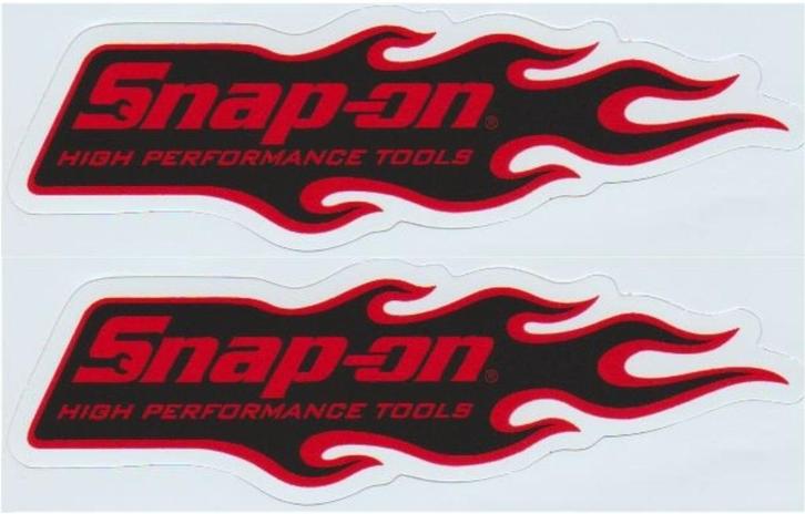 Snap-on sticker set #3, Motoren, Accessoires | Stickers, Ophalen of Verzenden