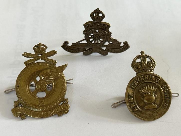 Originele Britse leger insignes, Verzamelen, Militaria | Algemeen, Landmacht, Embleem of Badge, Engeland, Verzenden