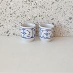 2 Eierdopjes Blau Saks, Ophalen of Verzenden