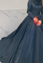 Henna jurk, Kleding | Dames, Trouwkleding en Trouwaccessoires, Ophalen of Verzenden, Zo goed als nieuw, Blauw, Trouwjurk