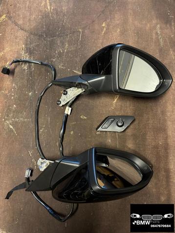 Set spiegels klapfunctie zwart VW Golf 7 GTI GTD beschikbaar voor biedingen